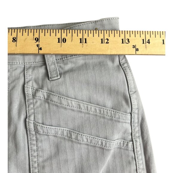 Madewell 90s Straight Cargo Pants Gray Comfortable Fit Casual Style Size 24 - Picture 8 of 16